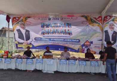 Beras hingga Minyak Goreng Dijual Terjangkau, Pasar Murah Hari Jadi ke-81 Jatim Hadir di Panggungrejo