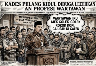 DIDUGA LECEHKAN PROFESI PERS DAN ANTI KRITIK! Kades Pelang Kidul Ngawi Sebut Wartawan Cuma Golek Rokok Kopi, Warga: Saksi Mata Banyak di Lokasi