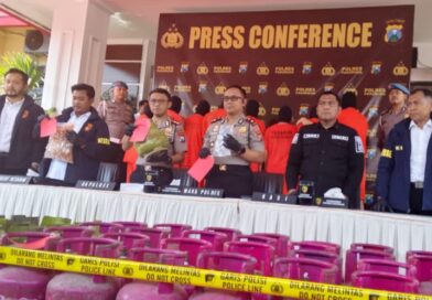 600 Tabung Gas Melon Sekali Produksi! Polres Pasuruan Bongkar Jaringan Oplosan LPG, 8 Tersangka Ditangkap