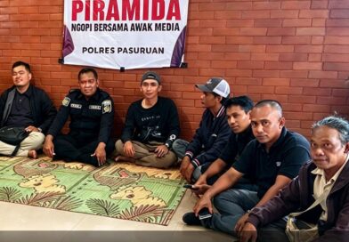 PIRAMIDA Polres Pasuruan, Ngopi Bersama Awak Media Perkuat Sinergi dan Komunikasi