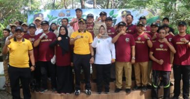 Green Policing, Polres Pasuruan Ajak Masyarakat Jaga Kelestarian Lingkungan di Hutan Kota Bangil