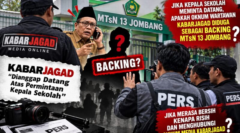 JIKA DIMINTA KEPALA MADRASAH, PUBLIK PATUT MEMPERTANYAKAN POSISI KABARJAGAD