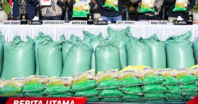 Polres Pasuruan Berhasil Tangkap 4 Tersangka Dugaan Pengemasan Ulang Beras SPHP