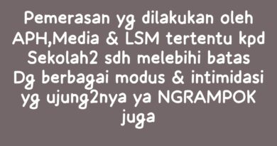 STORY WA HUMAS MTsN 1 KEDIRI DIANGGAP CEMARKAN NAMA BAIK MEDIA, LSM & APH, AKAN DILAPORKAN KE RANAH HUKUM