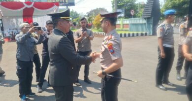 Jaga Sinergitas dan Kolaborasi, Kapolres Pasuruan Kunjungi Makodim 0819 di HUT ke-81 TNI